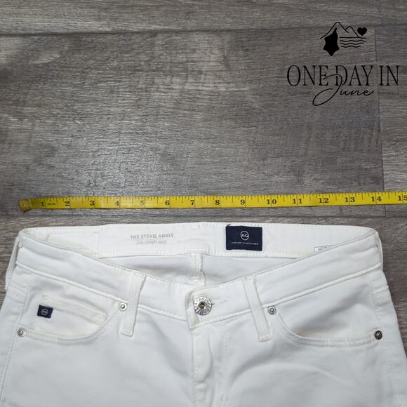 Adriano Goldschmied The Stevie Ankle Slim Straight Jeans Size 25 (2) - Picture 3 of 6